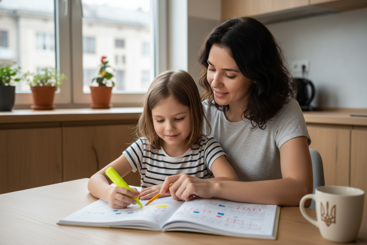 Як дитина знаходить прикметники в простих реченнях