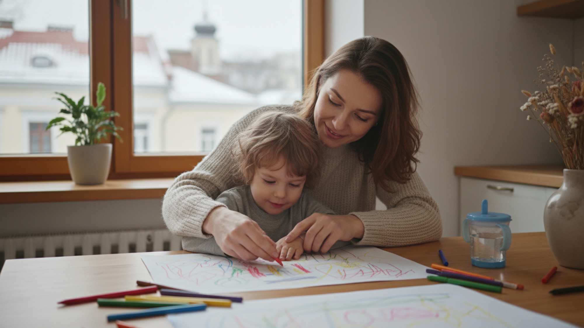 Як м’яко підготувати руку дошкільника до письма