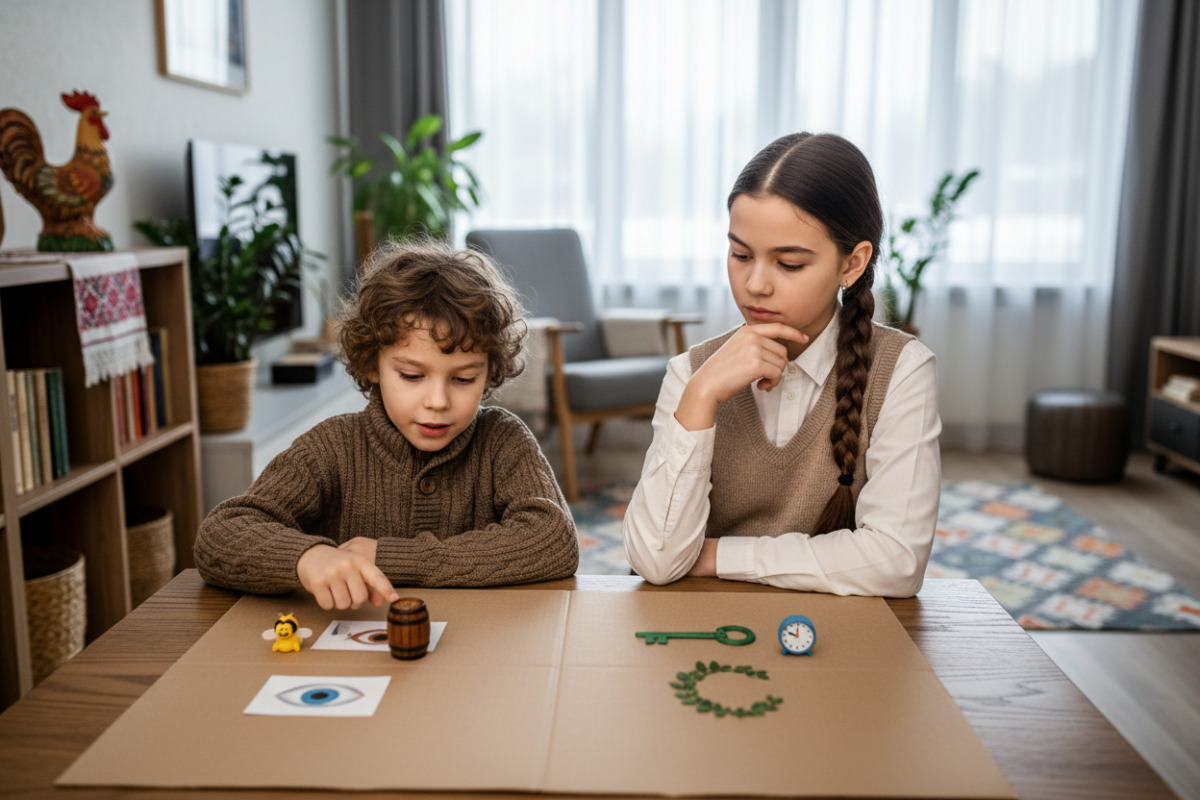 Ідеї ребусів для молодших і старших школярів