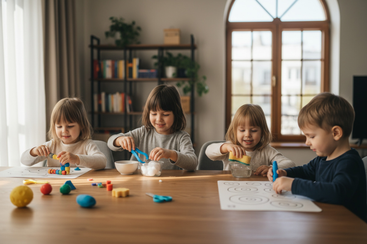 Ігри, рухи та прості вправи, які поступово готують руку дитини до письма