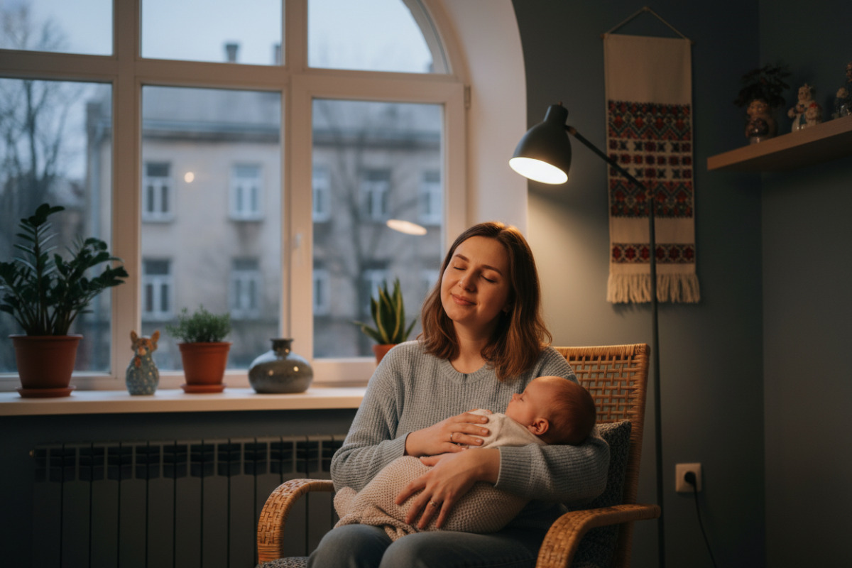 Приклади вечірнього ритуалу, у якому колискові допомагають дитині заспокоїтися й заснути