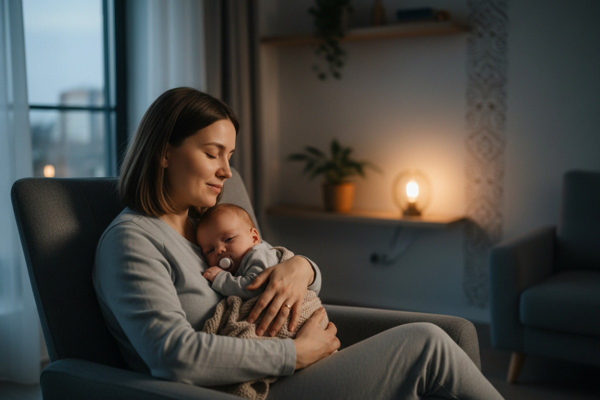 Приклади вечірнього ритуалу, у якому колискові допомагають дитині заспокоїтися й заснути