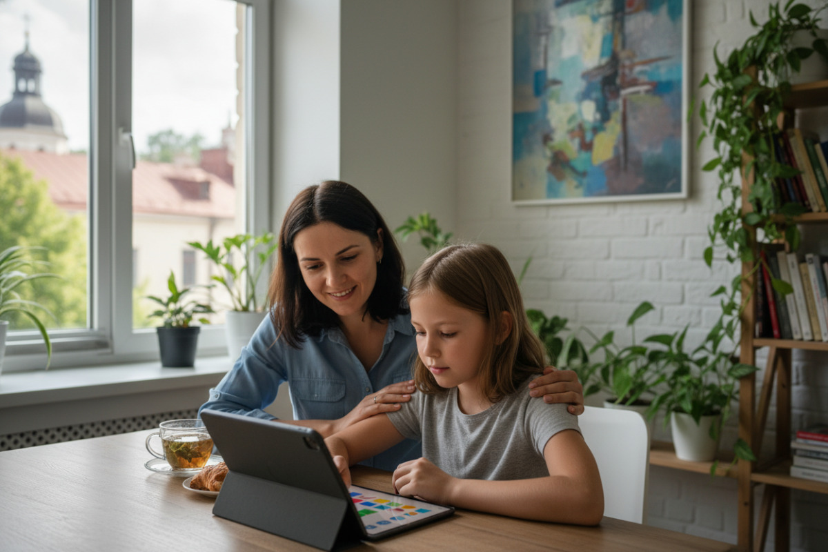 Приклади того, як дитина може проходити онлайн-тести вдома у спокійному й підтримувальному форматі