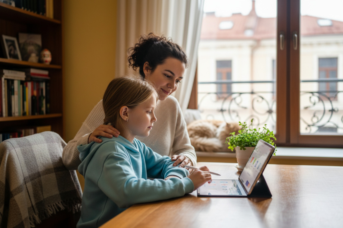 Приклади того, як дитина може проходити онлайн-тести вдома у спокійному й підтримувальному форматі