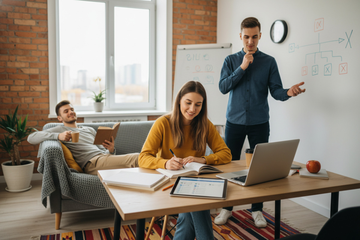 Баланс між навчанням, відпочинком і короткими перевірками