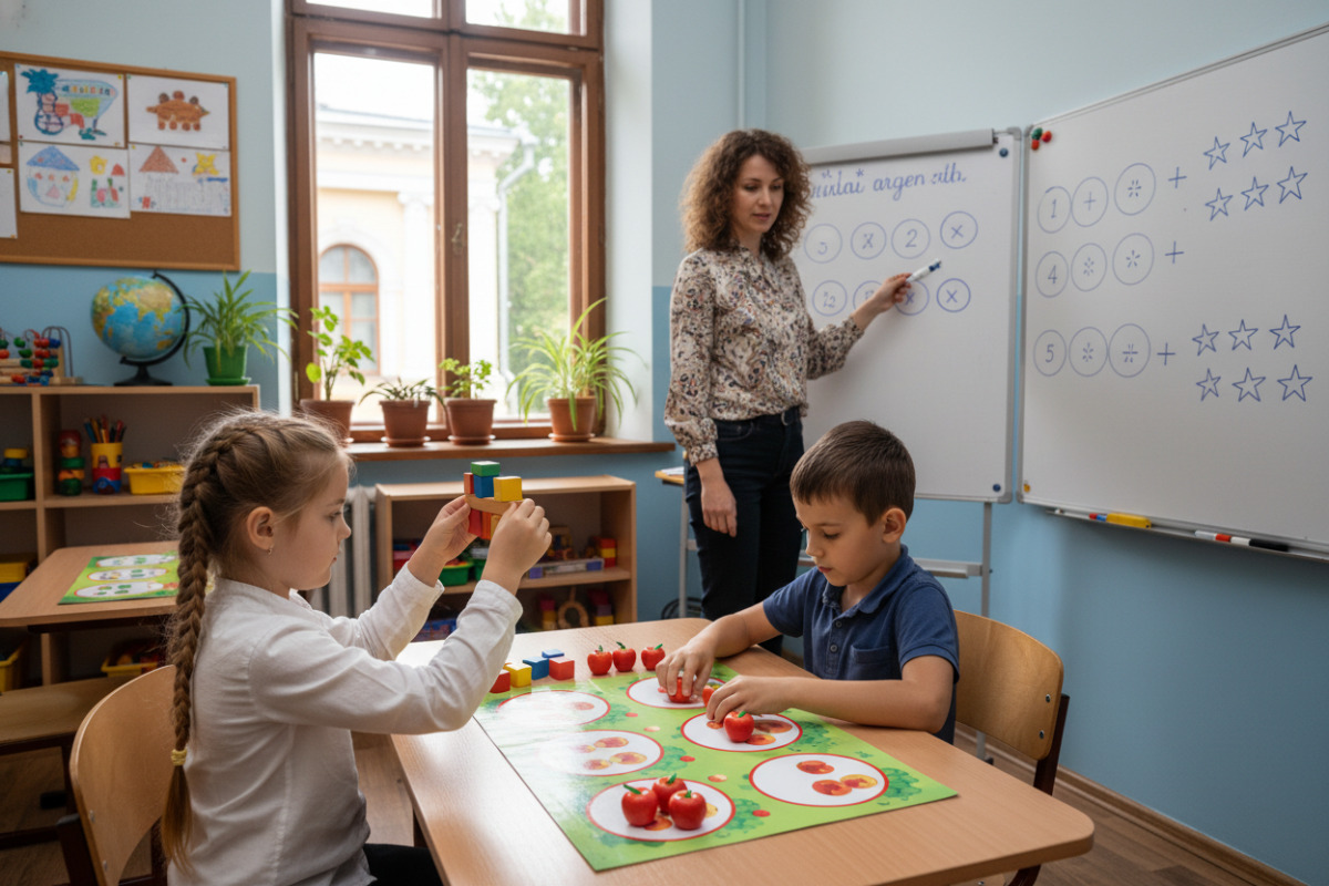 Приклади, схеми й навчальні ситуації, які допомагають зрозуміти добуток у школі