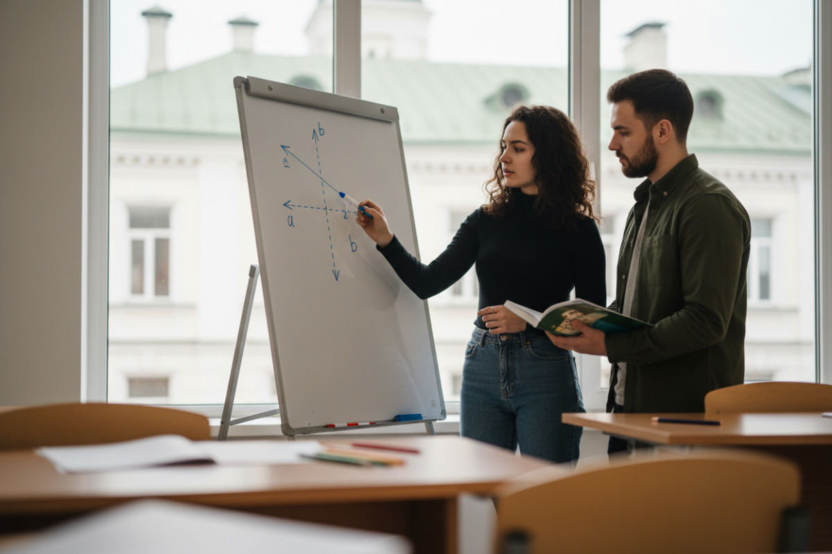 Скалярний добуток векторів у шкільному курсі математики
