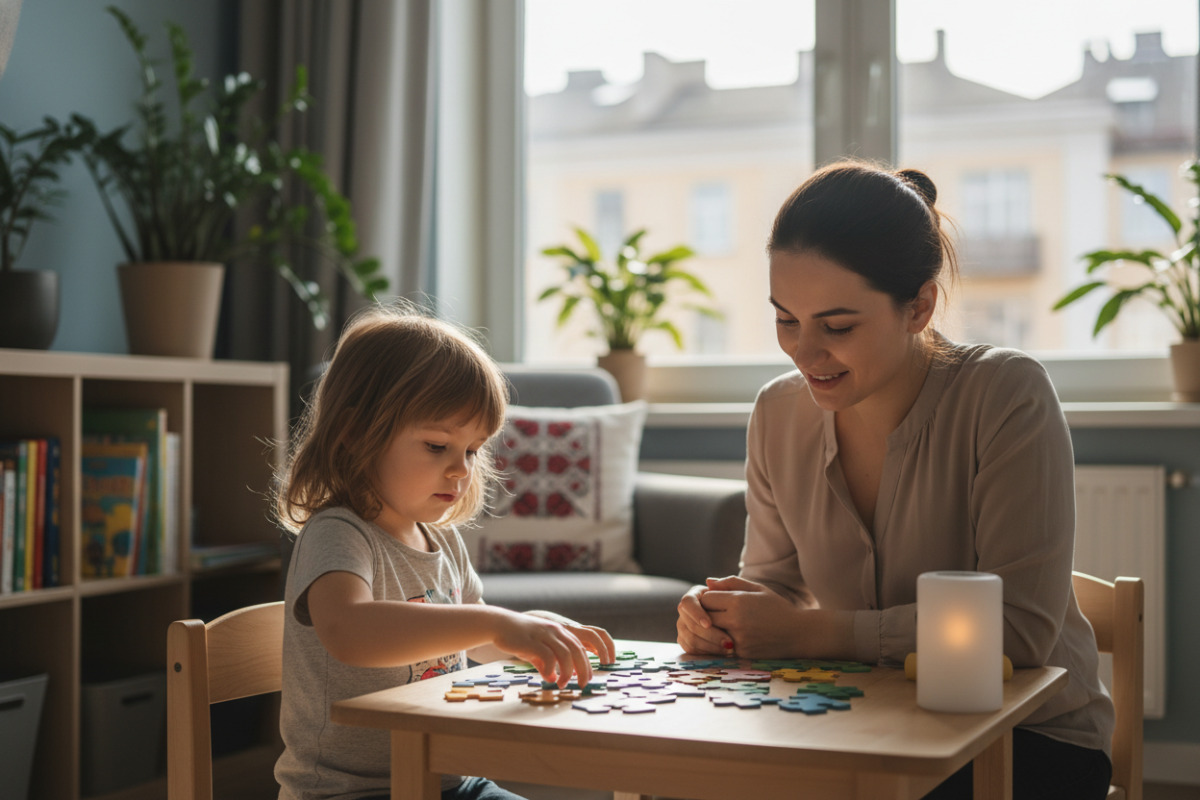 Короткі заняття допомагають дитині зосереджуватися без перевтоми.