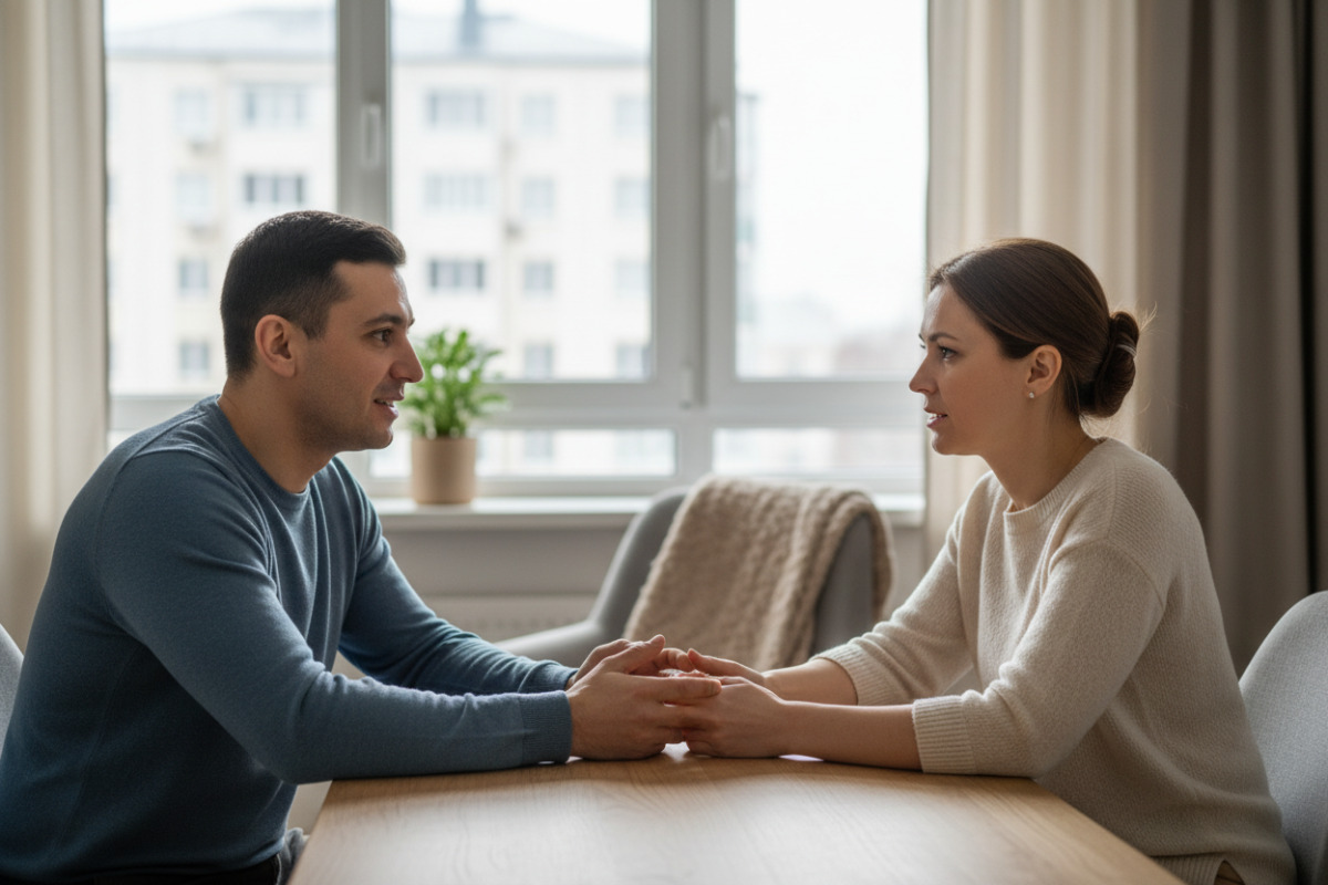 Спокійний тон допомагає обговорювати труднощі без зайвого спротиву
