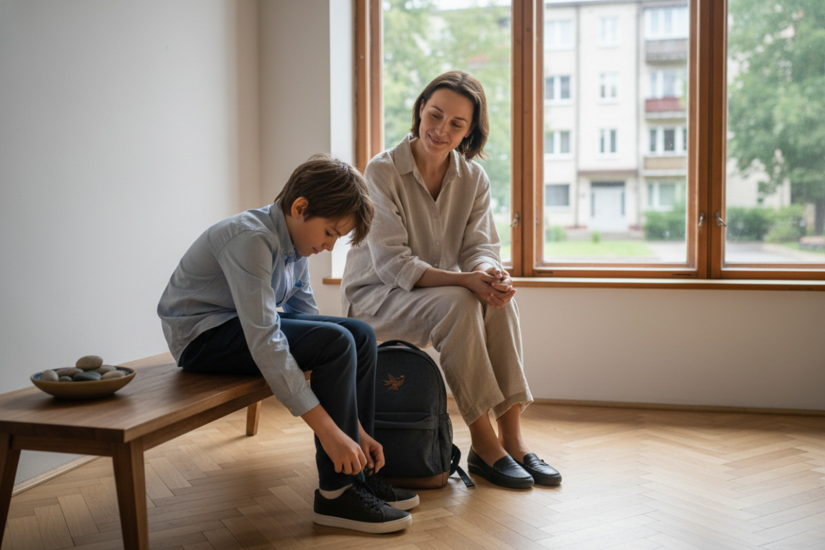 Короткі ритуали, невеликі кроки й спокійна присутність дорослого допомагають другокласнику ставати самостійнішим.