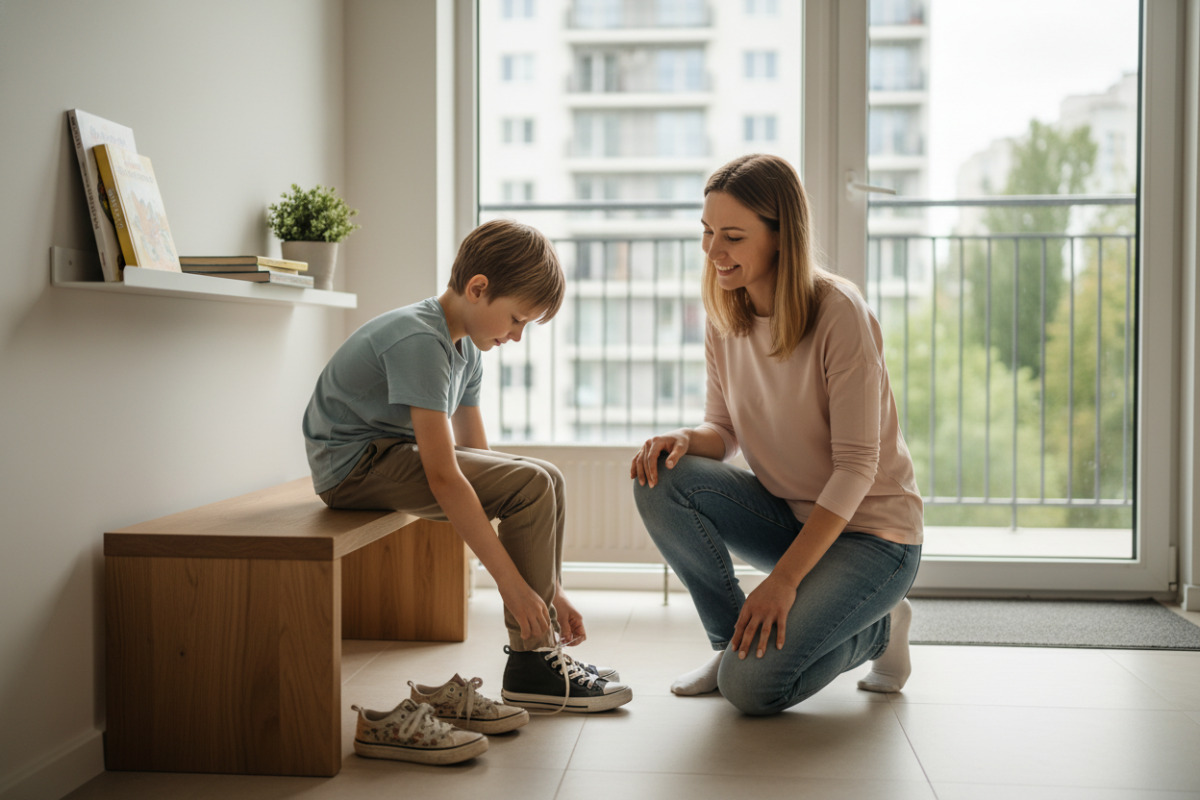 Короткі ритуали, невеликі кроки й спокійна присутність дорослого допомагають другокласнику ставати самостійнішим.