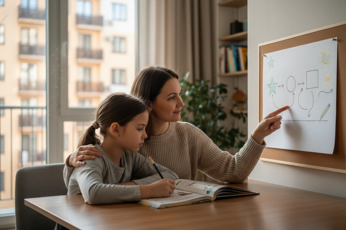 Невеликі дії, спокійна підтримка та зрозумілі кроки допомагають дитині почати і продовжити навчання