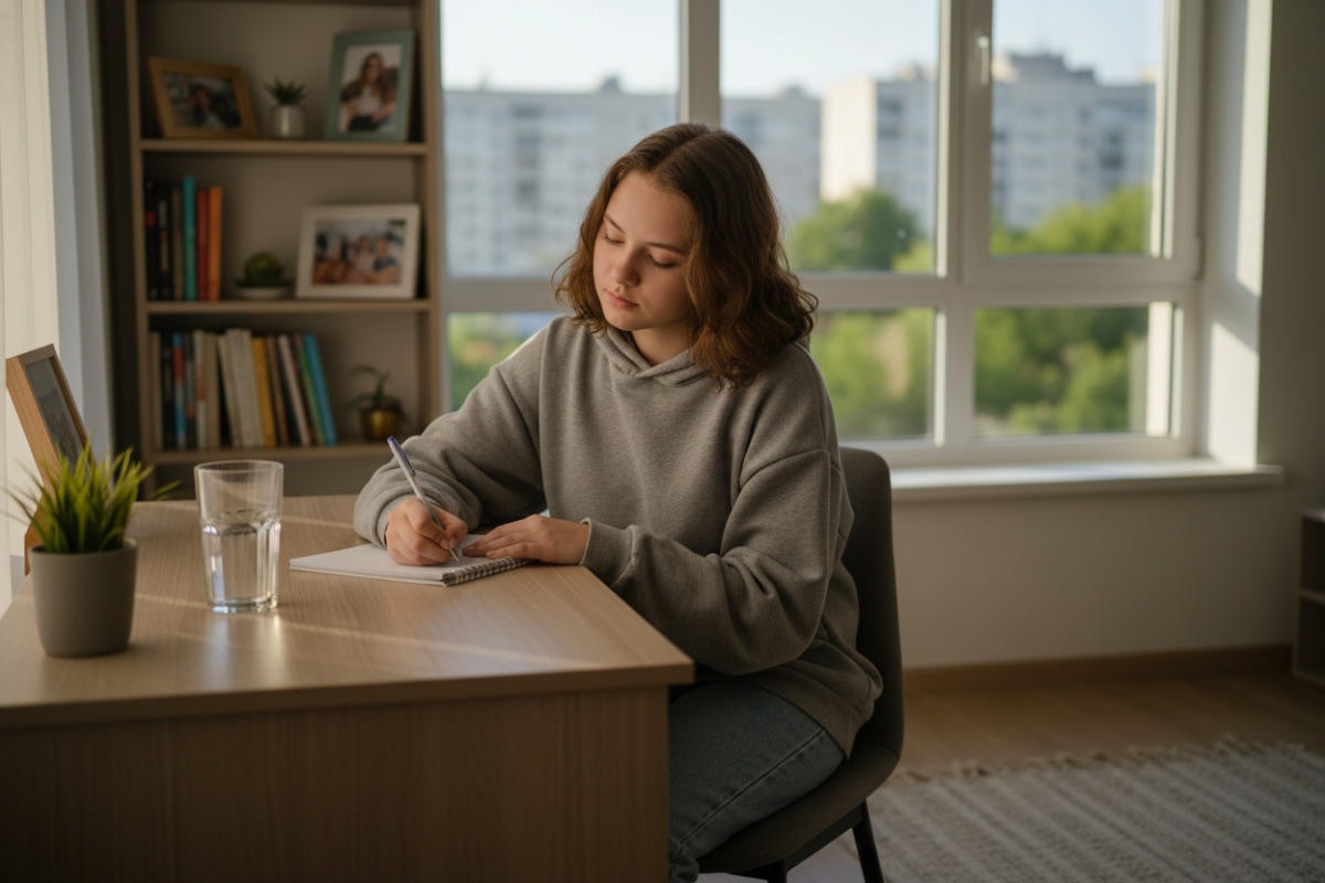 Приклади простих щоденних кроків, які допомагають підлітку вчитися спокійніше й упевненіше