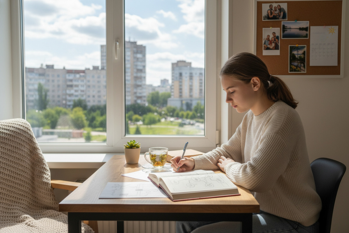 Приклади простих щоденних кроків, які допомагають підлітку вчитися спокійніше й упевненіше