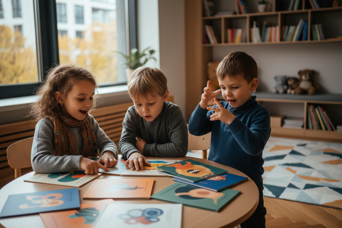 Найкраще діти засвоюють алітерацію через короткі власні приклади.