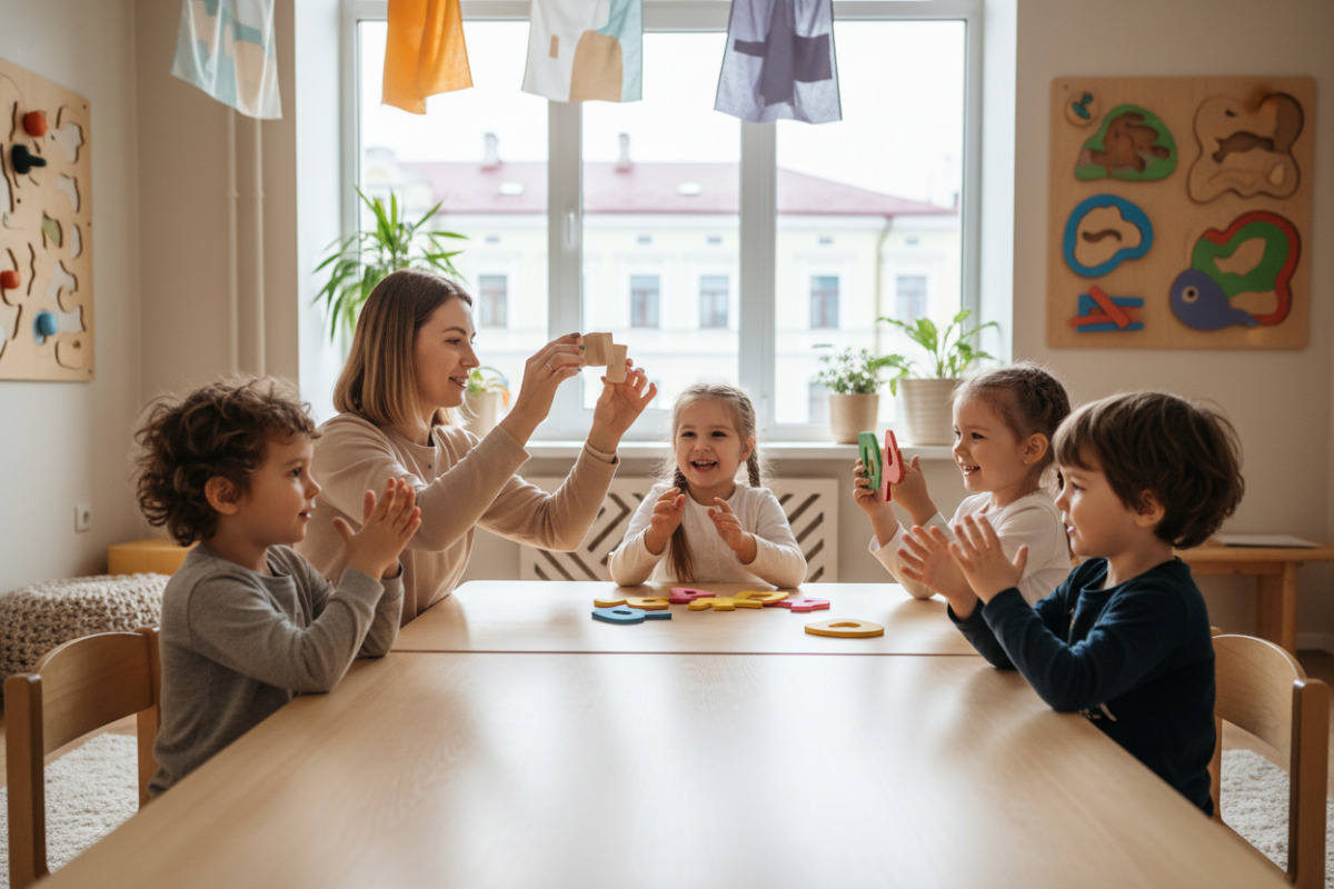 Приклади занять, у яких дитина вчиться чути повтор звуків, гратися словами та краще відчувати мову
