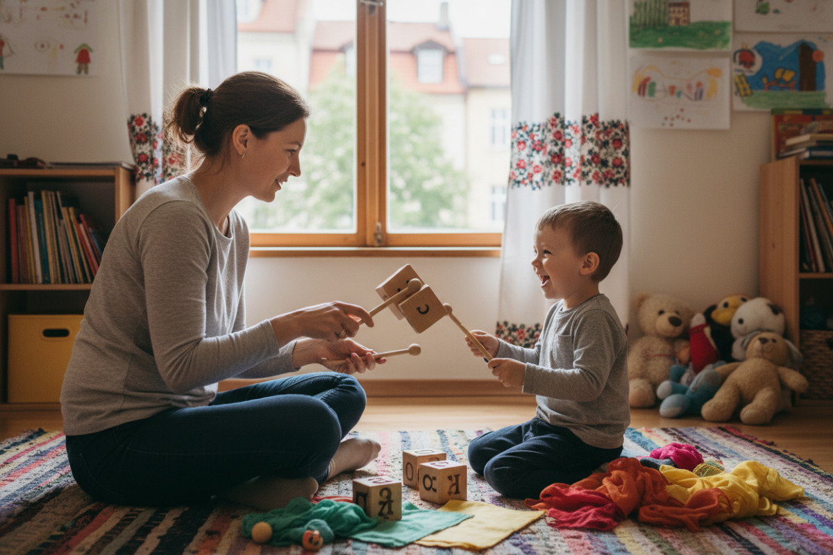 Приклади занять, у яких дитина вчиться чути повтор звуків, гратися словами та краще відчувати мову