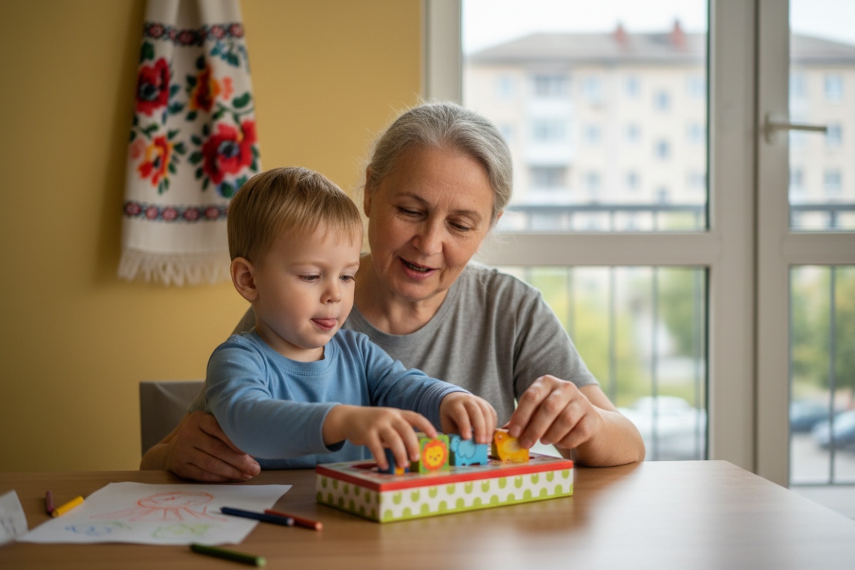 Прості домашні ситуації, у яких увага, дрібна моторика та мовлення розвиваються природно