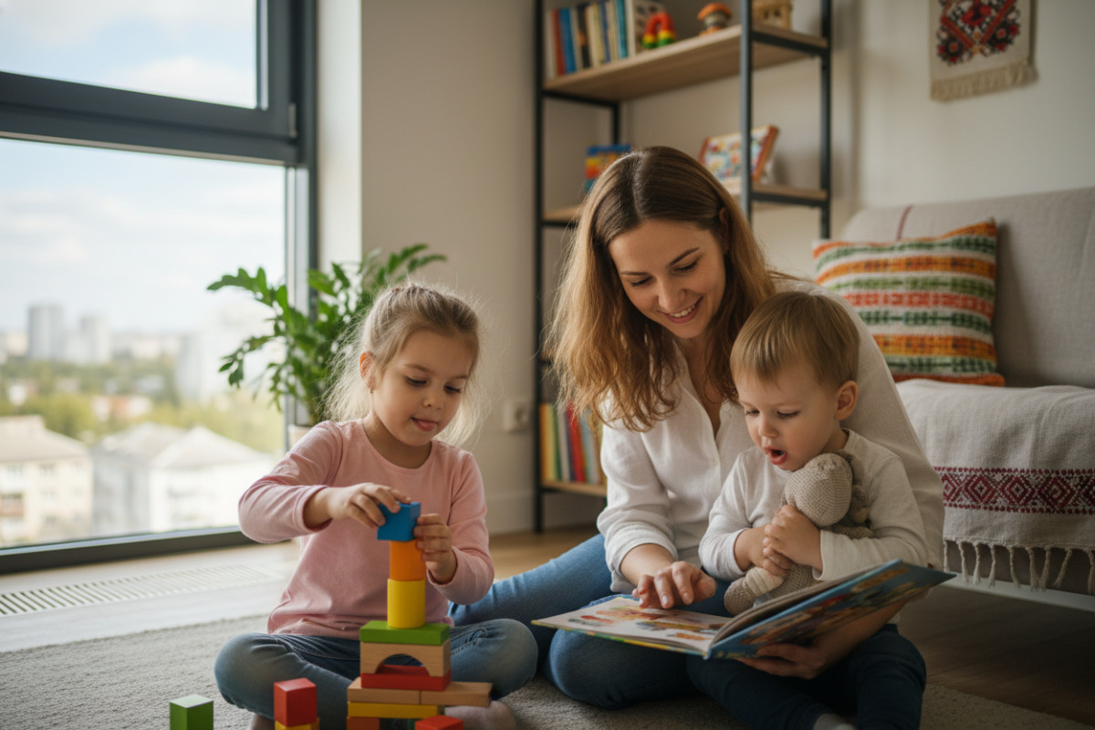 Прості домашні ситуації, у яких увага, дрібна моторика та мовлення розвиваються природно