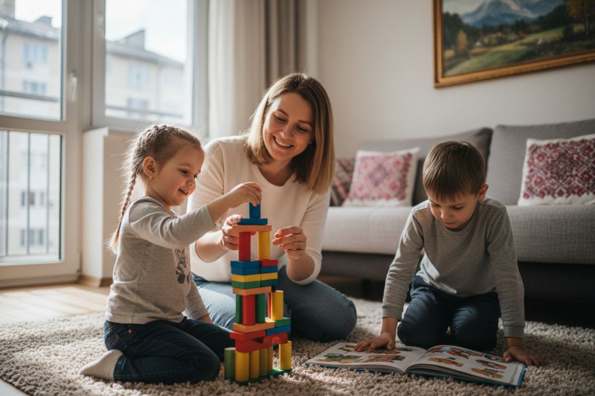Прості щоденні заняття вдома можуть підтримувати увагу, мовлення та дрібну моторику дитини