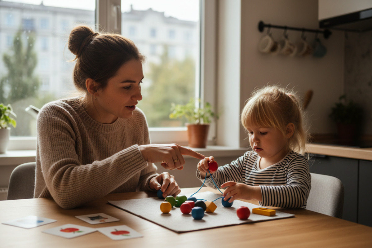Прості щоденні заняття вдома можуть підтримувати увагу, мовлення та дрібну моторику дитини