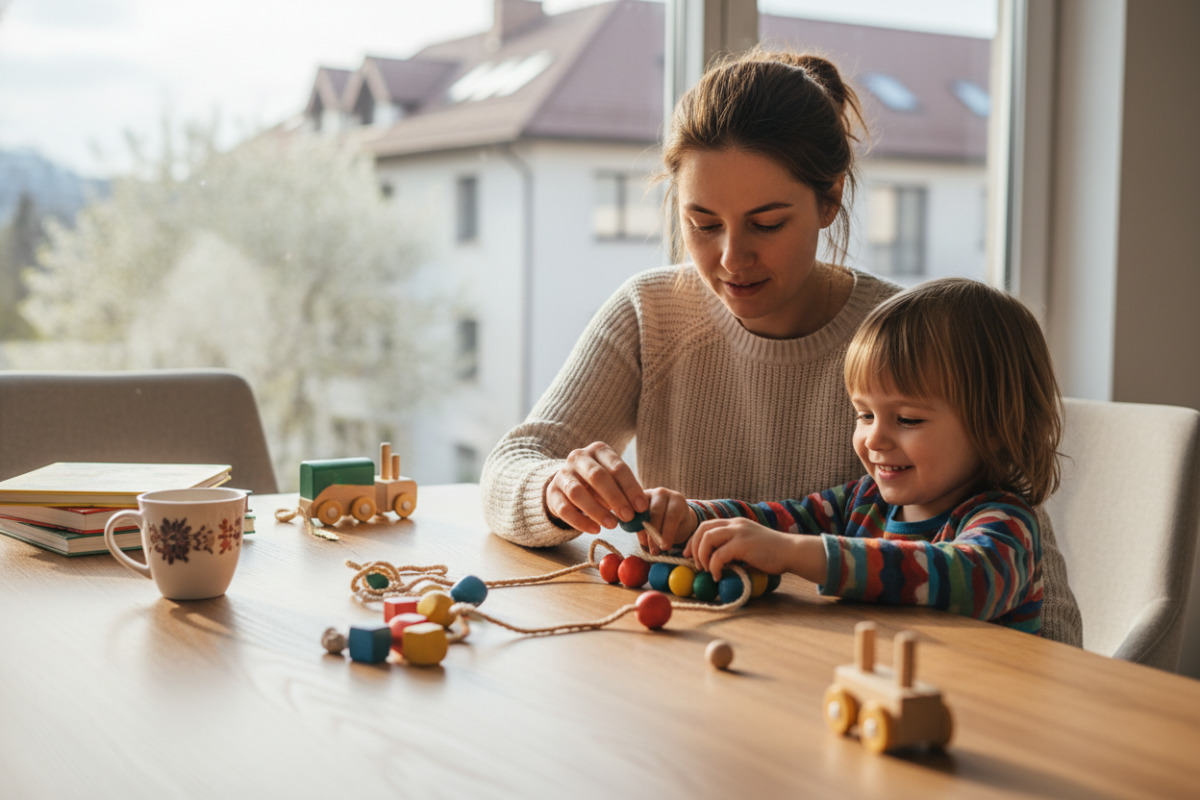 Прості щоденні заняття вдома можуть підтримувати увагу, мовлення та дрібну моторику дитини