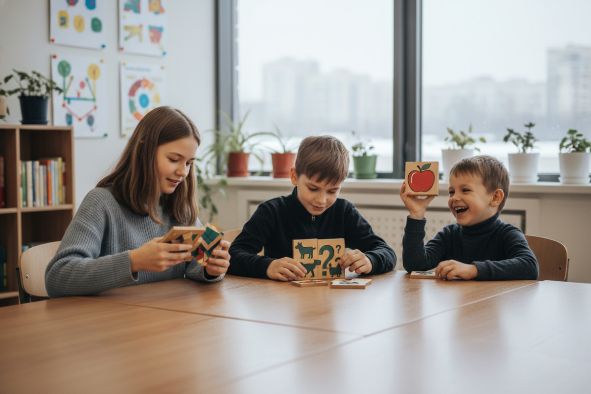 Складність ребусів варто добирати за віком і навчальною метою.