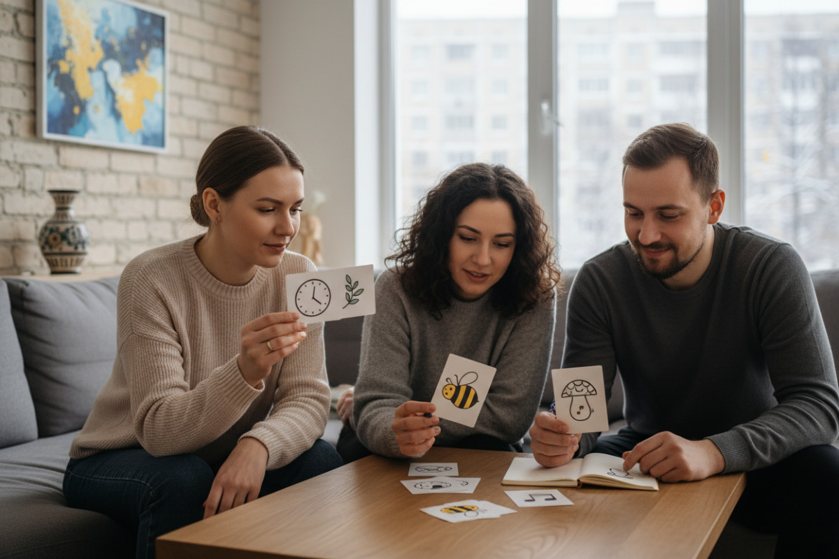 Найкраще ребуси працюють у короткому, регулярному та спокійному форматі.