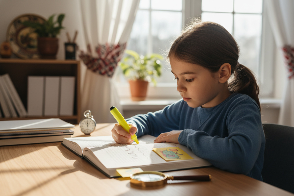 Приклади простих дій, які допомагають дитині читати уважніше, бачити головне та працювати самостійніше