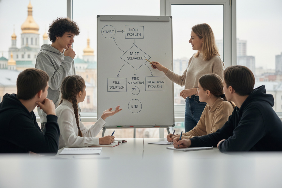 Простий алгоритм для учнів 6 класу