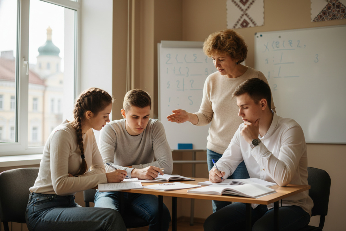 Приклади того, як учні вчаться визначати вставні слова, ставити коми й аналізувати роль слова в реченні