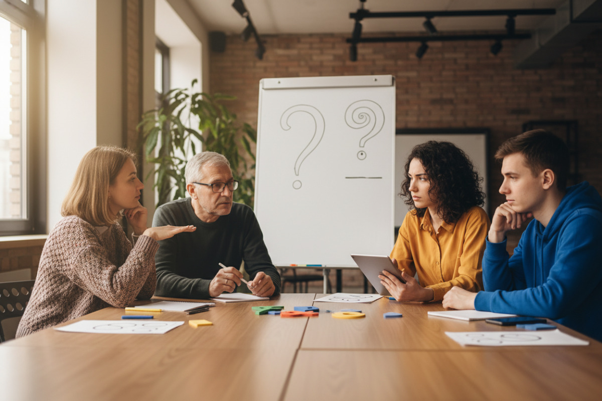 Практика на визначення пунктуації