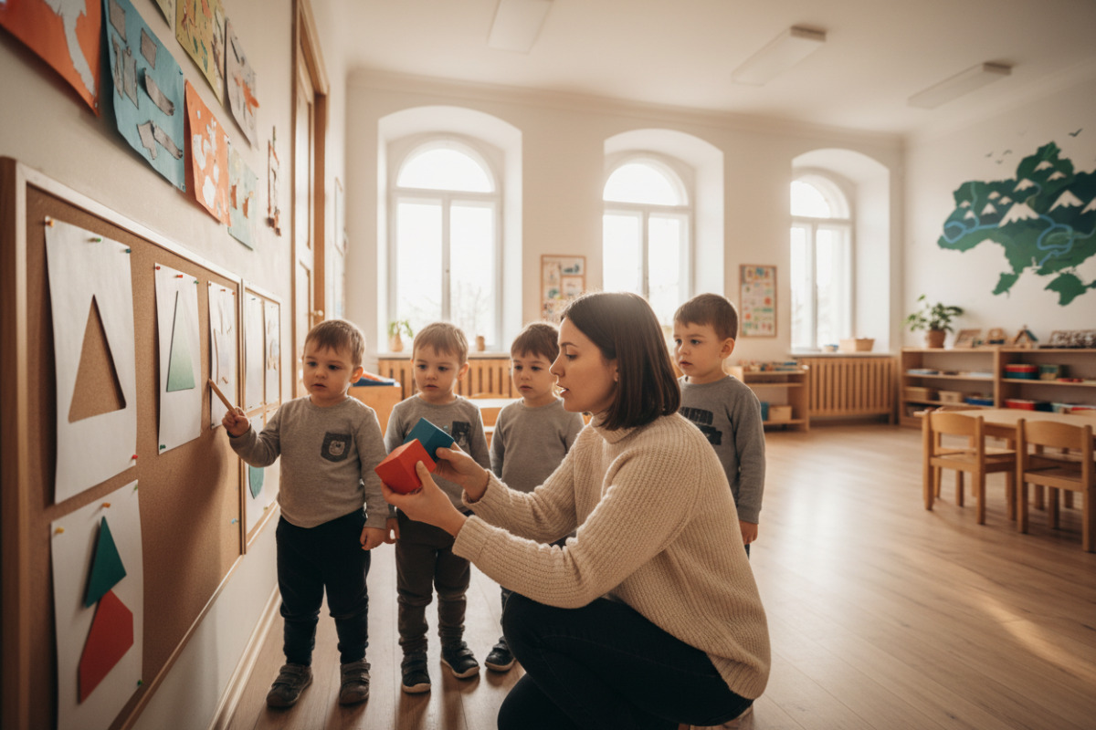Дошкільнятам легше сприймати короткі інструкції та наочний показ