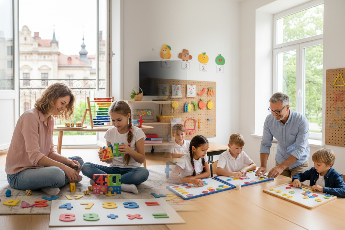 Наочні та ігрові способи вивчення прикладів у 1 класі вдома й на уроці