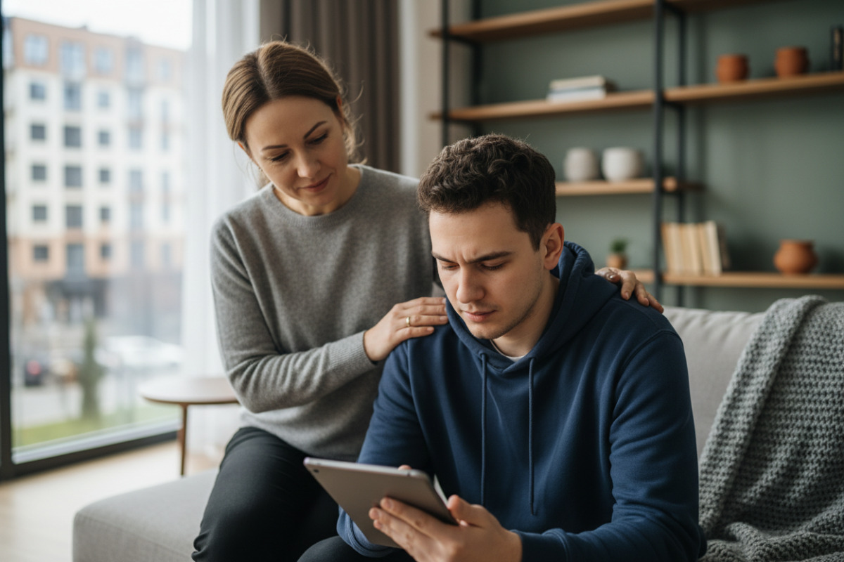 Підтримка дорослого знижує напругу перед завданнями