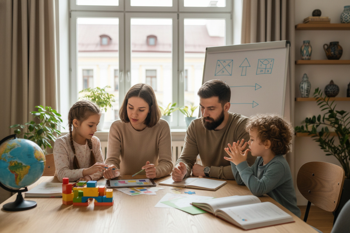Короткі повторення, покрокові пояснення і підсумки допомагають дитині вчитися впевненіше та спокійніше
