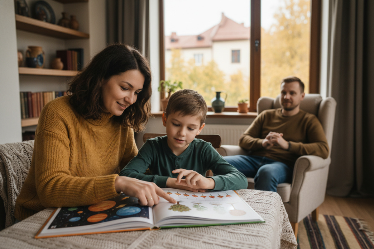Короткі повторення, покрокові пояснення і підсумки допомагають дитині вчитися впевненіше та спокійніше