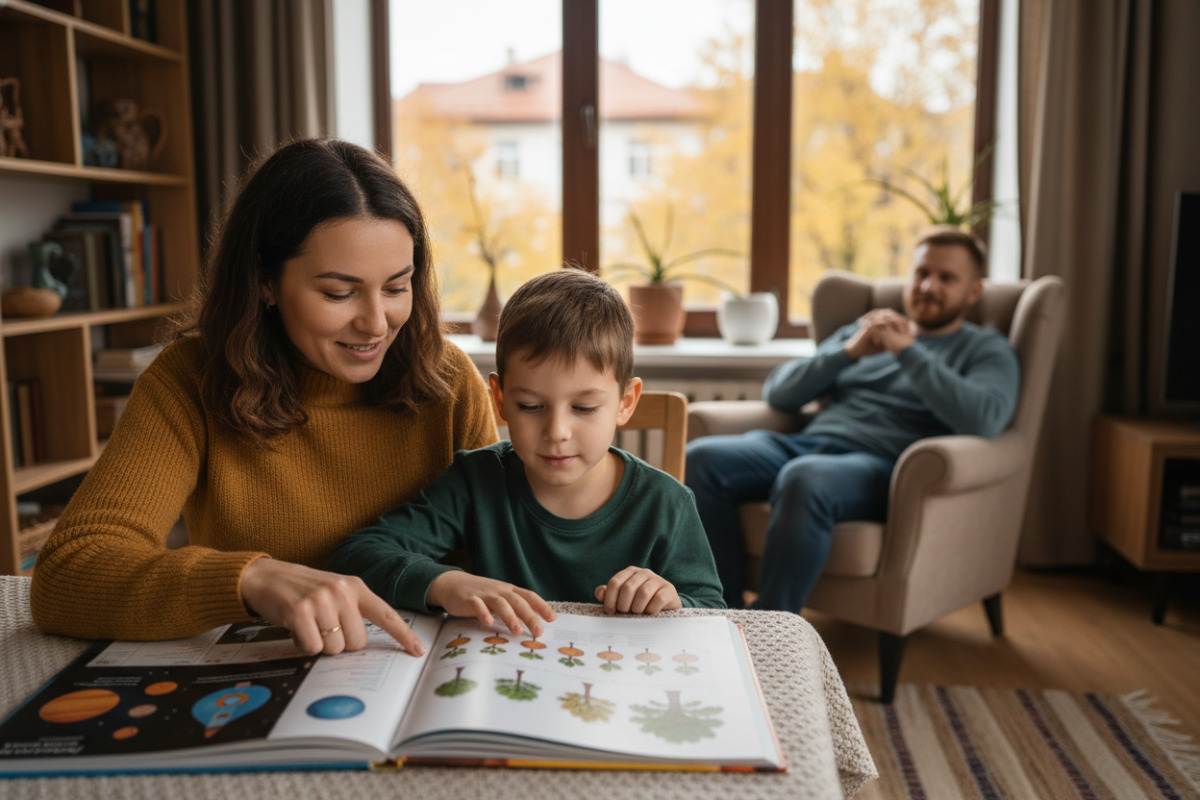 Короткі повторення, покрокові пояснення і підсумки допомагають дитині вчитися впевненіше та спокійніше