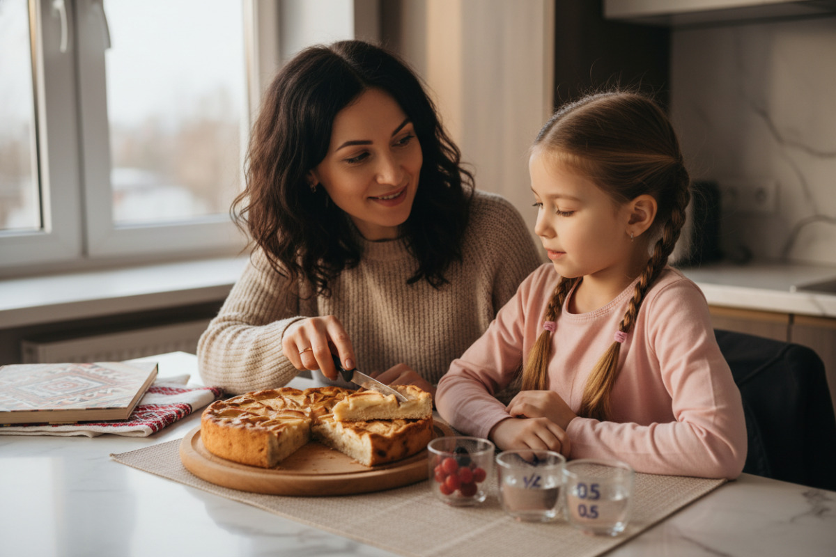 Приклади наочних способів пояснити дитині звичайні й десяткові дроби в повсякденних ситуаціях