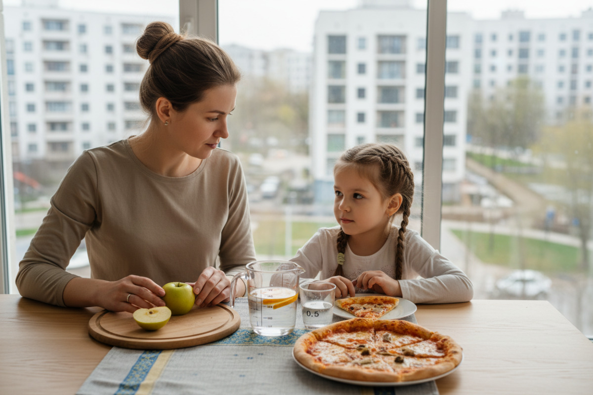 Приклади наочних способів пояснити дитині звичайні й десяткові дроби в повсякденних ситуаціях