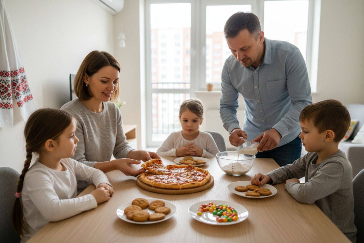 Приклади наочних способів пояснити дитині звичайні й десяткові дроби в повсякденних ситуаціях
