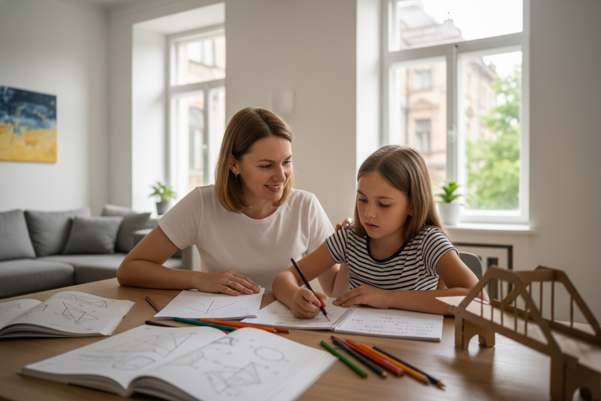 Спокійна підтримка допомагає дитині не боятися помилок у новій темі.