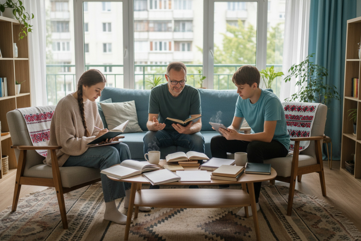 Короткі щоденні дії: читання, переказ, нотатки та спокійна організація навчання вдома