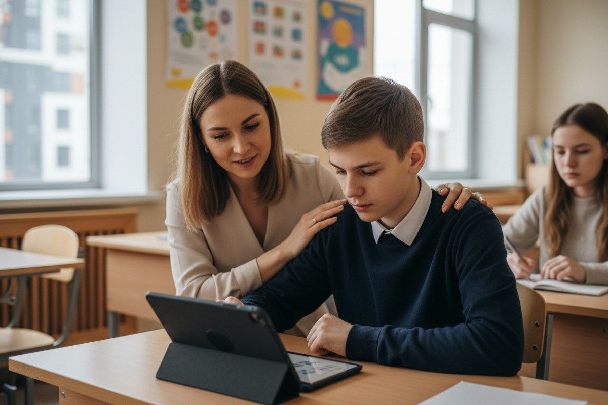 Підтримувальні фрази допомагають учневі повернути відчуття контролю.
