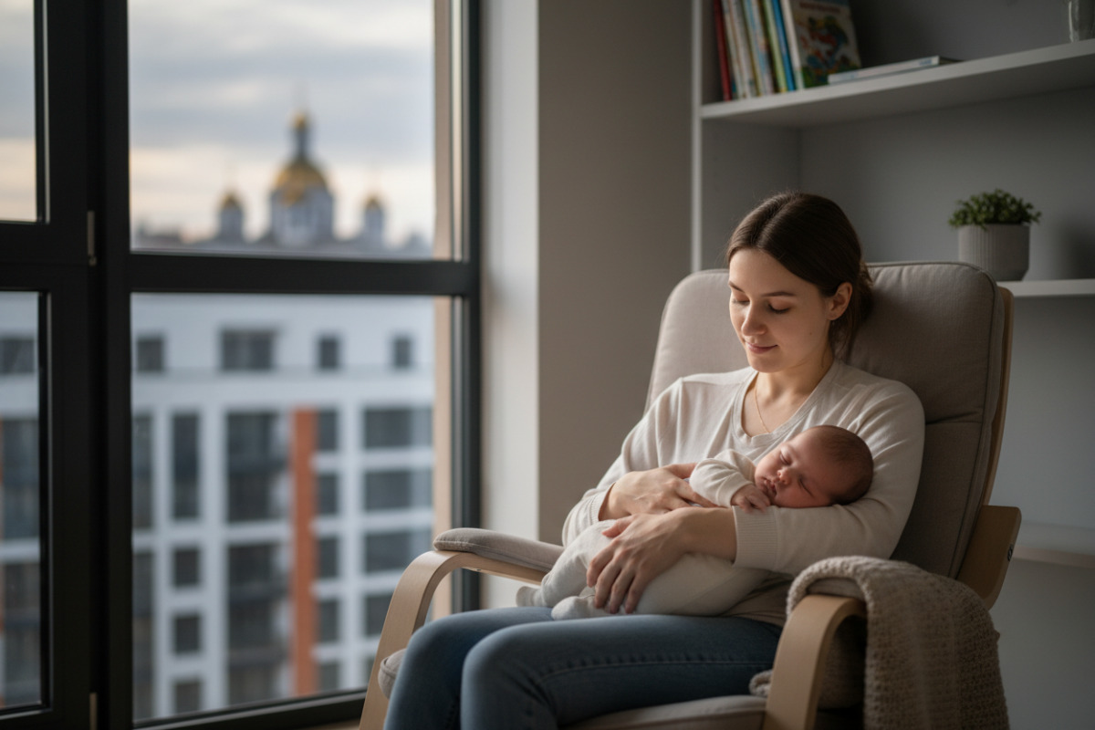 Спокійний вечірній ритуал із колисковою допомагає дитині налаштуватися на сон