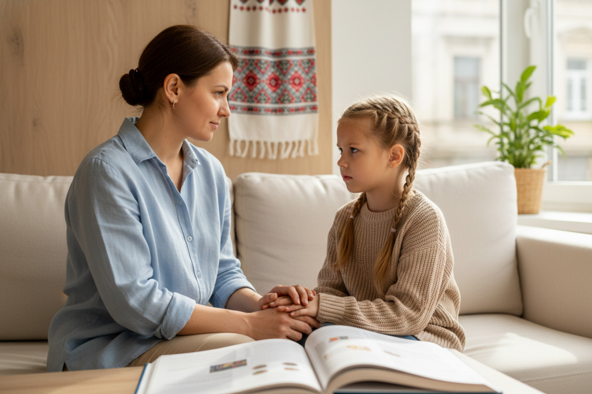 Спокійна розмова допомагає дитині краще сприймати важливі правила