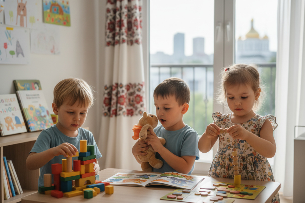 Щоденні ігрові дії, які підтримують готовність дошкільника до школи: увага, мовлення, моторика й інтерес до навчання