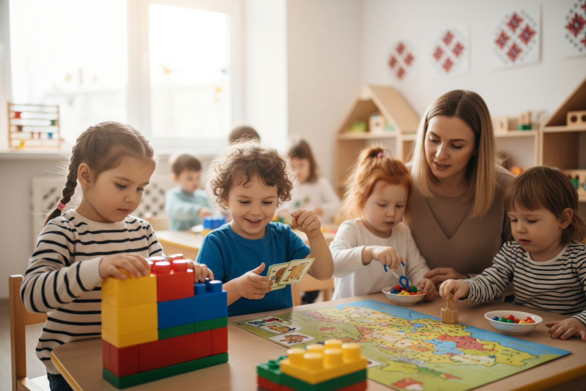 Щоденні ігрові дії, які підтримують готовність дошкільника до школи: увага, мовлення, моторика й інтерес до навчання