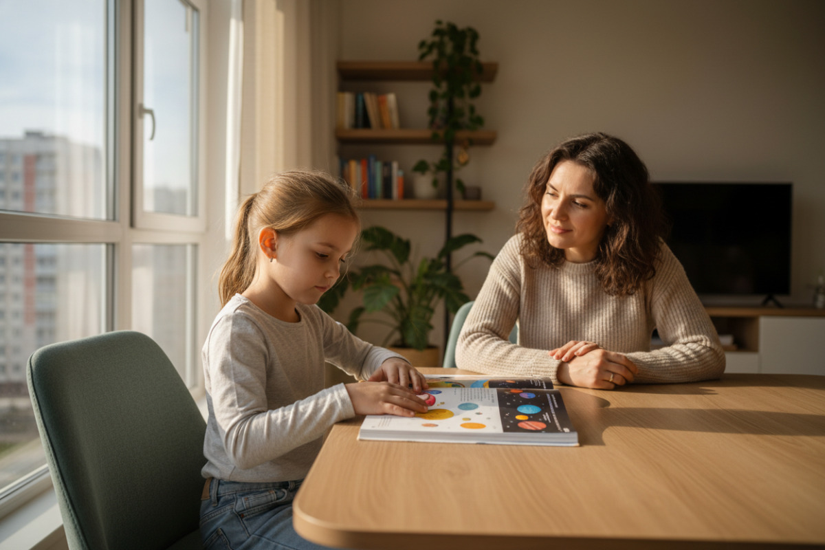 Спокійна атмосфера допомагає дитині легше включатися в роботу