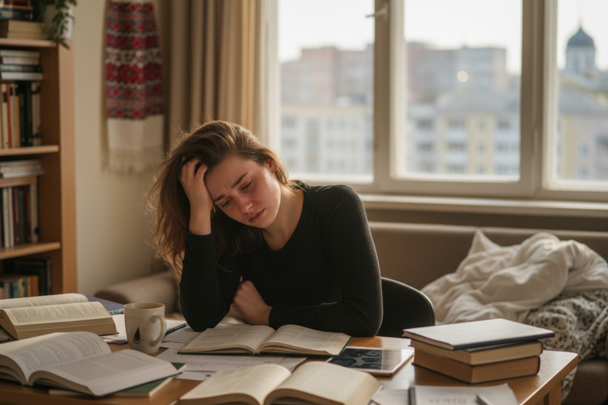 Навчальне перевантаження часто проявляється не тільки втомою, а й емоційною нестабільністю.